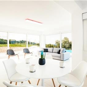 4 bedroom villa with pool & seaview, near Acharavi, sleeps 9